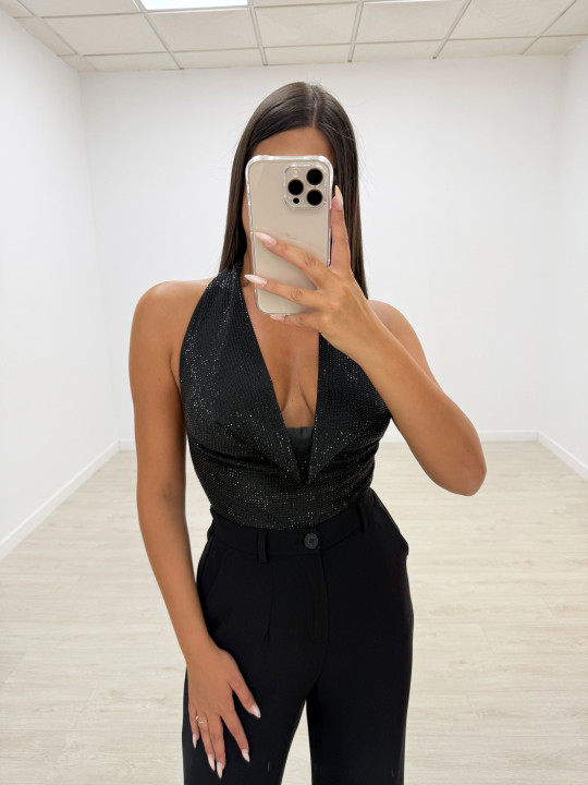 BODY HALTER BRILLO NEGRO BODY HALTER BRILLO NEGRO